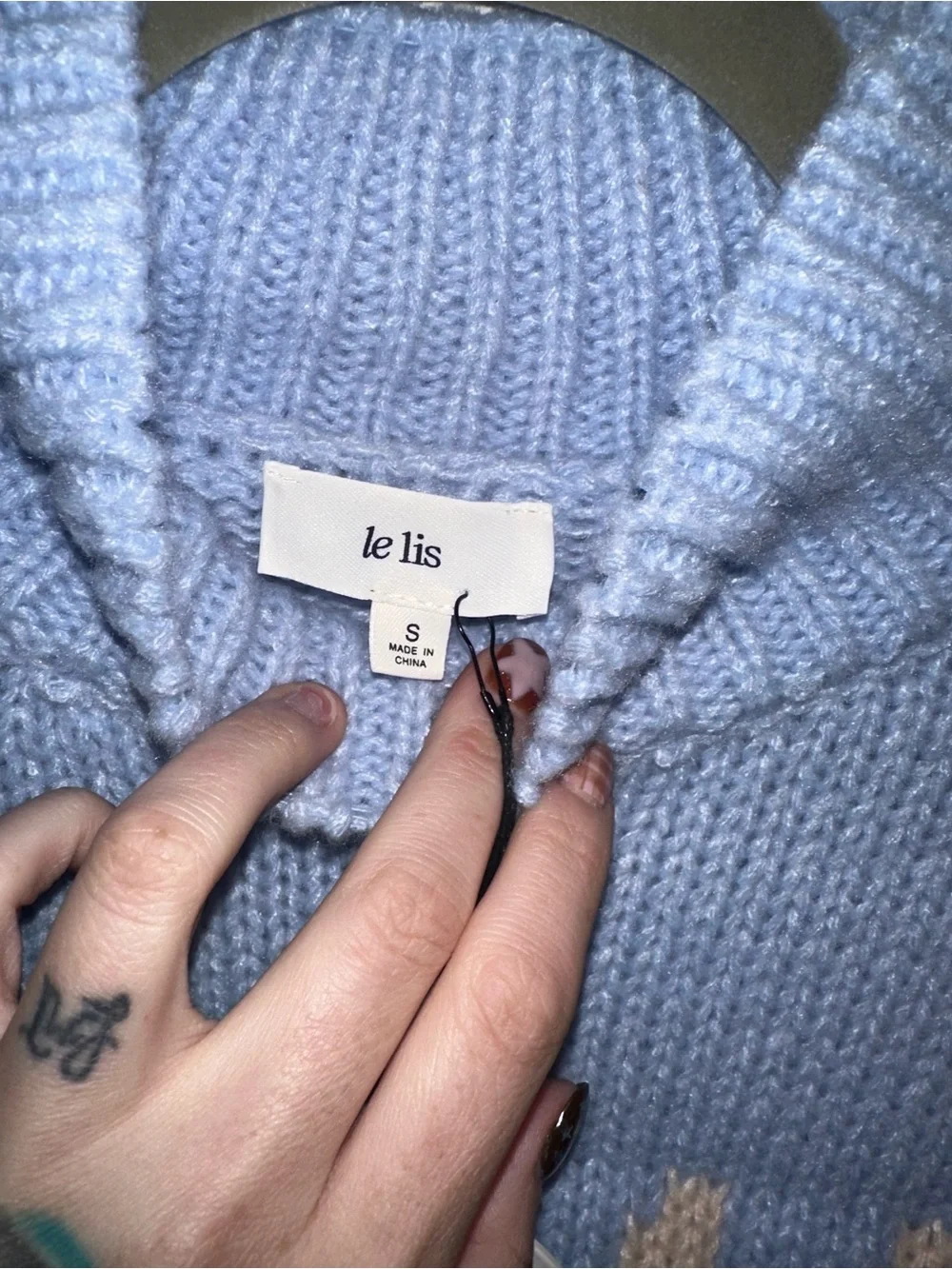 Dream Baby Blue Sweater